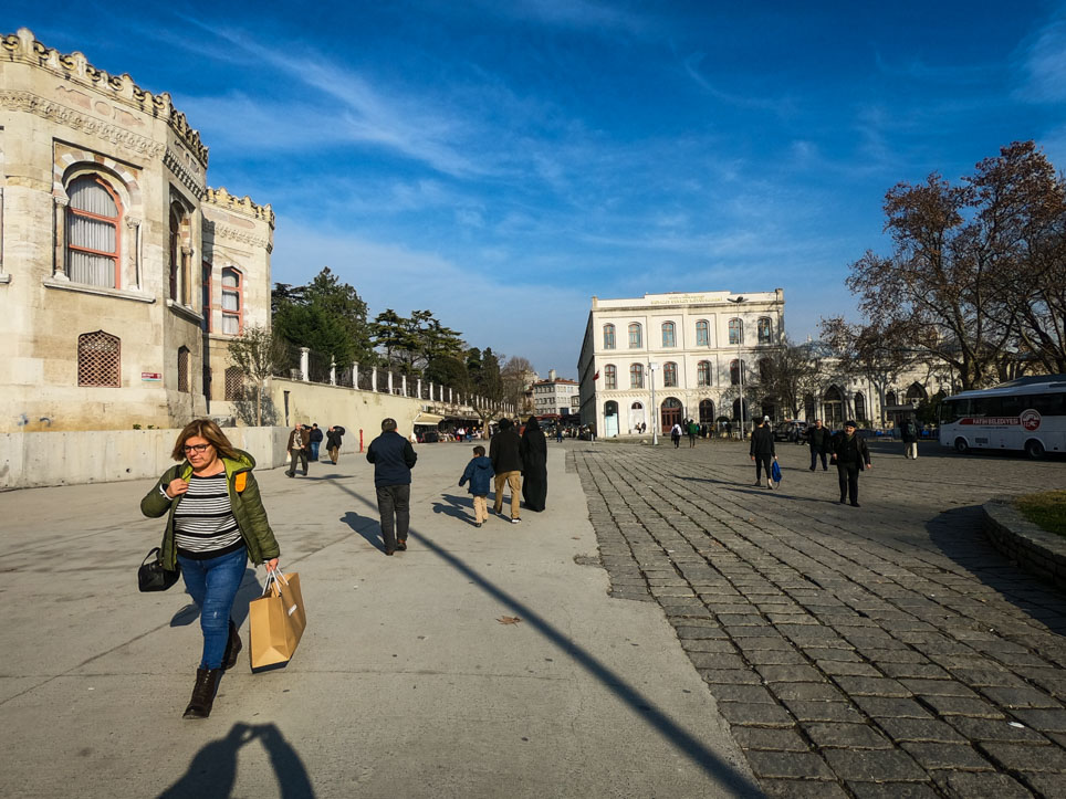 Square in Old Istanbul Square in Old Istanbul