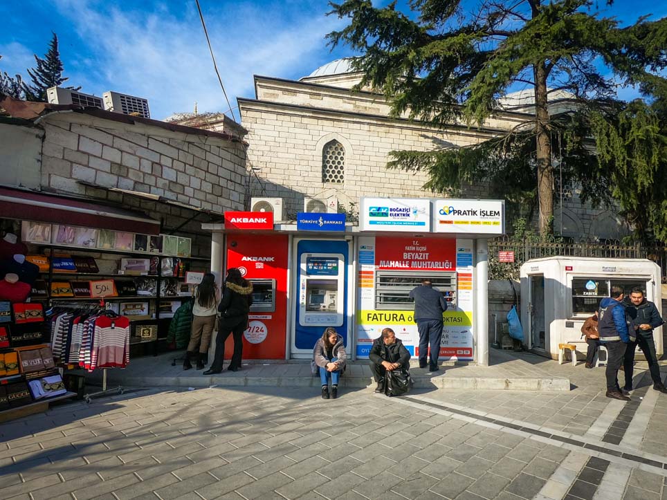 ATM Booths in Sultanahmet ATM Booths in Sultanahmet