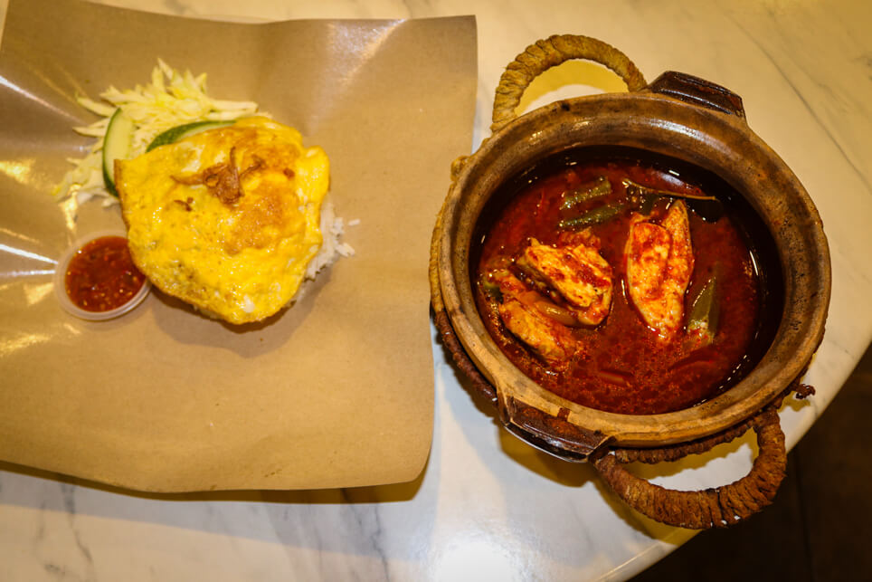 Authentic Malaccan food Asam Pedas Authentic Malaccan food Asam Pedas