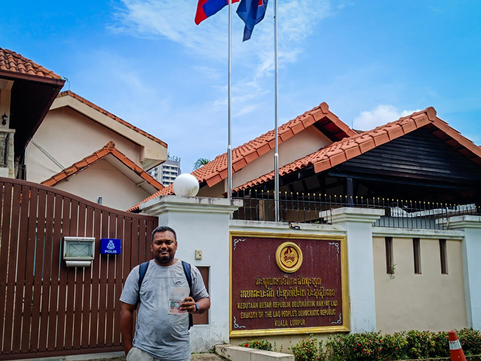 Laos visa from Malaysia
