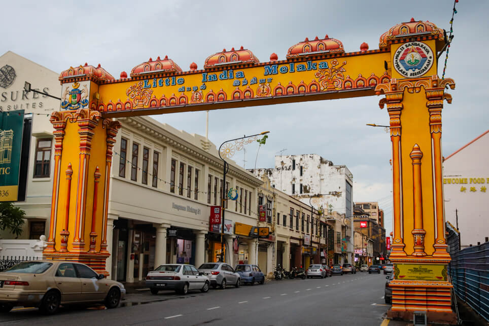 The Little India area of Malacca The Little India area of Malacca
