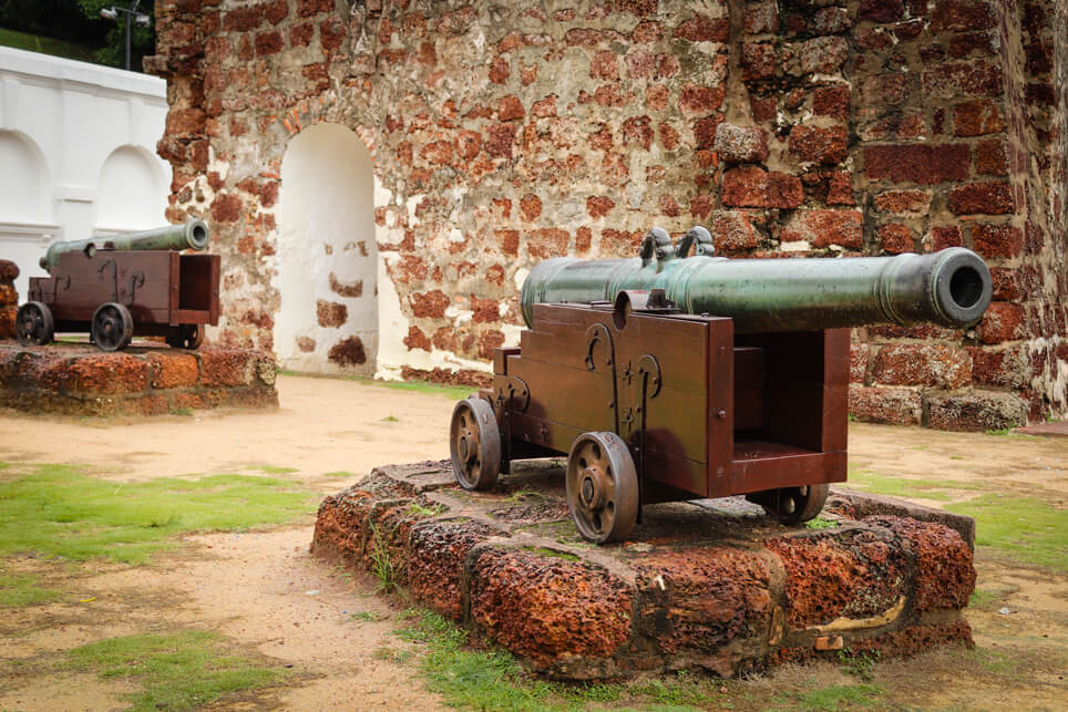 Canon at the Portuguese Fort Canon at the Portuguese Fort